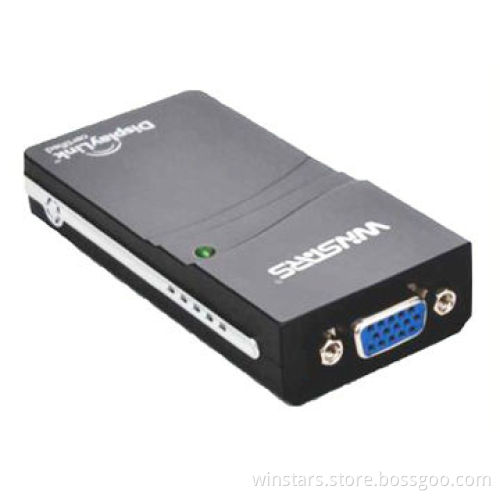 USB2.0 to VGA Multiple Display Adapter with 2,048 x 1,152-pixel Resolution, Plug-and-play FunctionNew